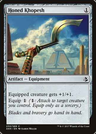 Honed Khopesh [Amonkhet] | Amazing Games TCG