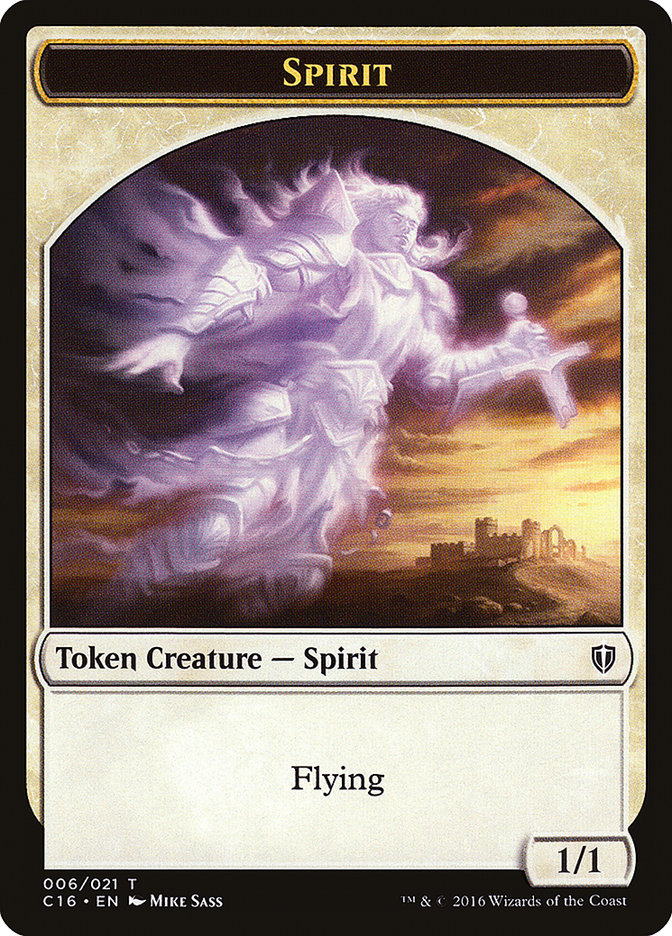Spirit (006/021) [Commander 2016 Tokens] | Amazing Games TCG