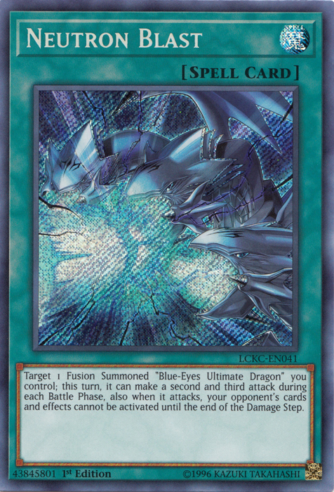 Neutron Blast [LCKC-EN041] Secret Rare | Amazing Games TCG