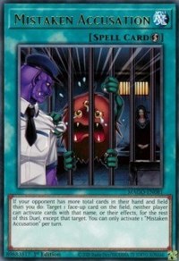 Mistaken Accusation [MAGO-EN081] Rare | Amazing Games TCG