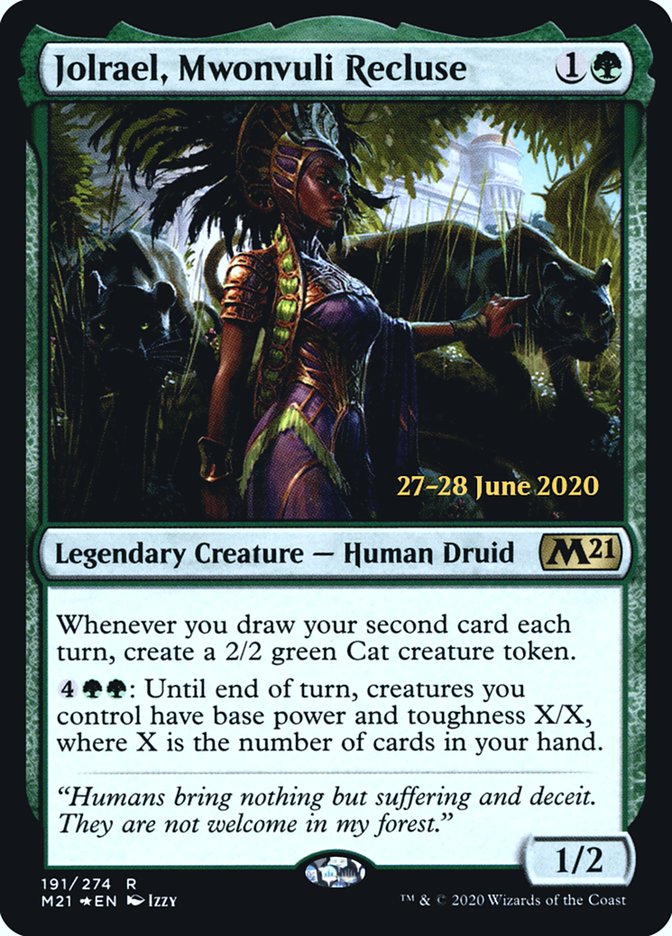 Jolrael, Mwonvuli Recluse  [Core Set 2021 Prerelease Promos] | Amazing Games TCG