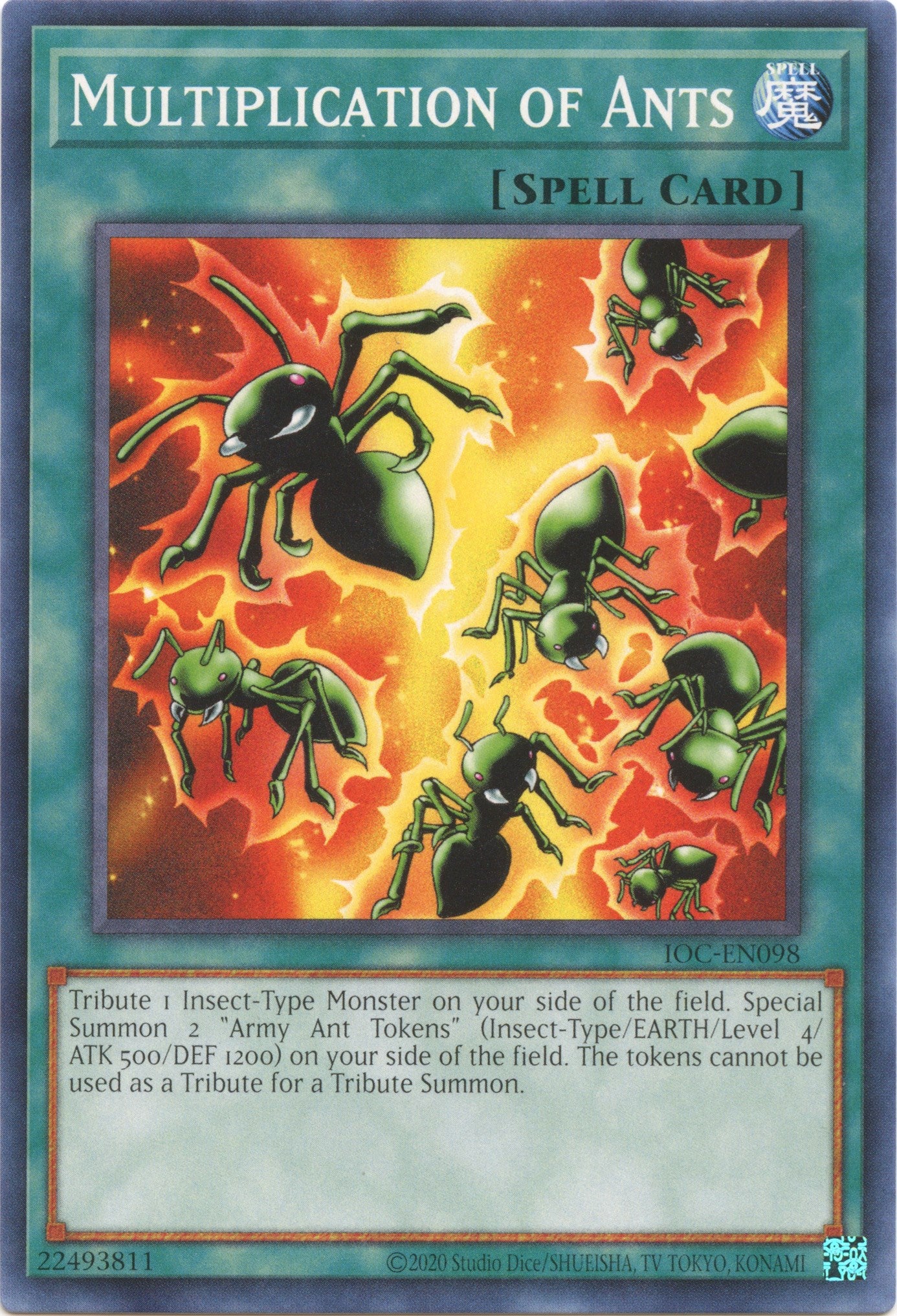 Multiplication of Ants (25th Anniversary) [IOC-EN098] Common | Amazing Games TCG