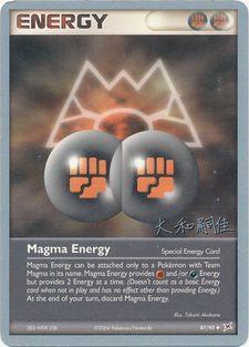 Magma Energy (87/95) (Magma Spirit - Tsuguyoshi Yamato) [World Championships 2004] | Amazing Games TCG