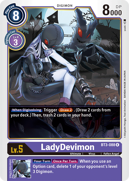 LadyDevimon [BT3-088] [Release Special Booster Ver.1.5] | Amazing Games TCG