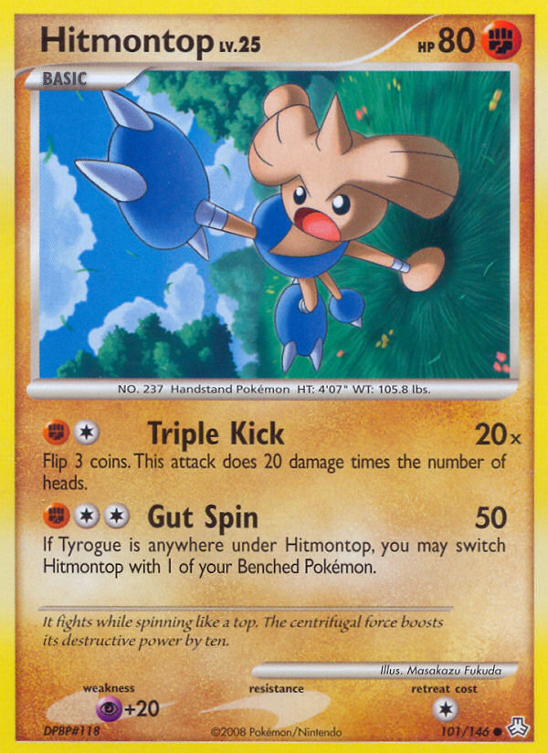 Hitmontop (101/146) [Diamond & Pearl: Legends Awakened] | Amazing Games TCG