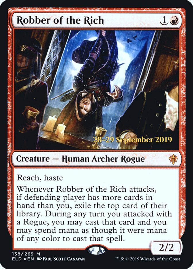 Robber of the Rich  [Throne of Eldraine Prerelease Promos] | Amazing Games TCG