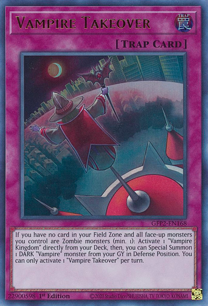 Vampire Takeover [GFP2-EN168] Ultra Rare | Amazing Games TCG