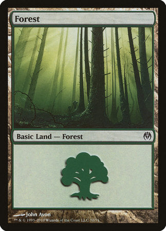 Forest (70) [Duel Decks: Phyrexia vs. the Coalition] | Amazing Games TCG