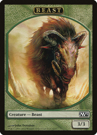 Beast Token [Magic 2013 Tokens] | Amazing Games TCG