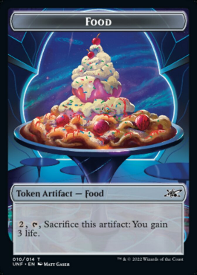 Food (010) Token [Unfinity Tokens] | Amazing Games TCG