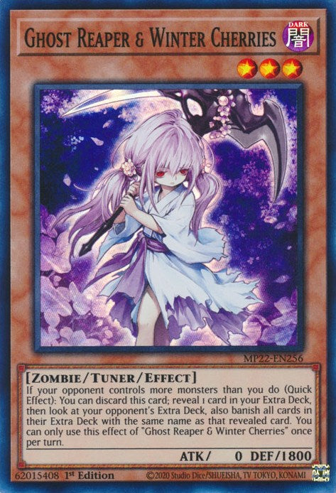 Ghost Reaper & Winter Cherries [MP22-EN256] Super Rare | Amazing Games TCG