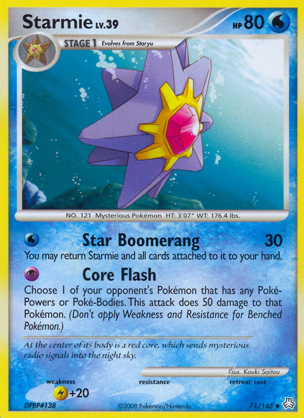 Starmie (71/146) [Diamond & Pearl: Legends Awakened] | Amazing Games TCG