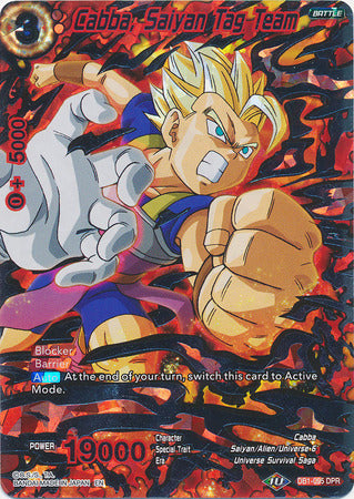 Cabba, Saiyan Tag Team (DB1-095) [Dragon Brawl] | Amazing Games TCG