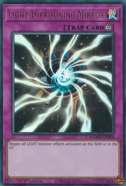 Light-Imprisoning Mirror [MAMA-EN096] Ultra Rare | Amazing Games TCG