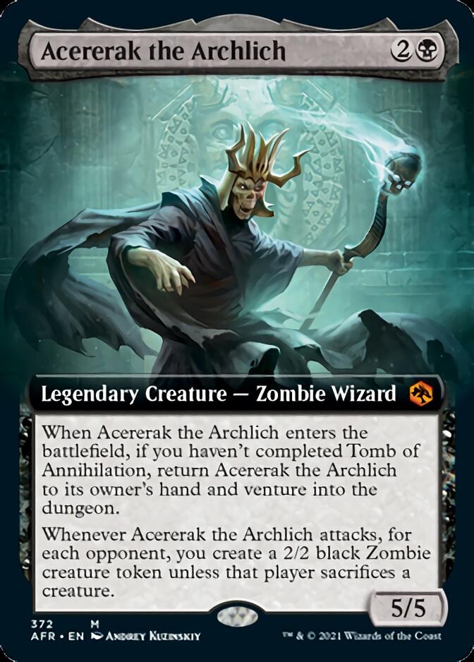 Acererak the Archlich (Extended) [Dungeons & Dragons: Adventures in the Forgotten Realms] | Amazing Games TCG
