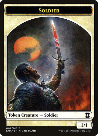 Soldier Token [Eternal Masters Tokens] | Amazing Games TCG