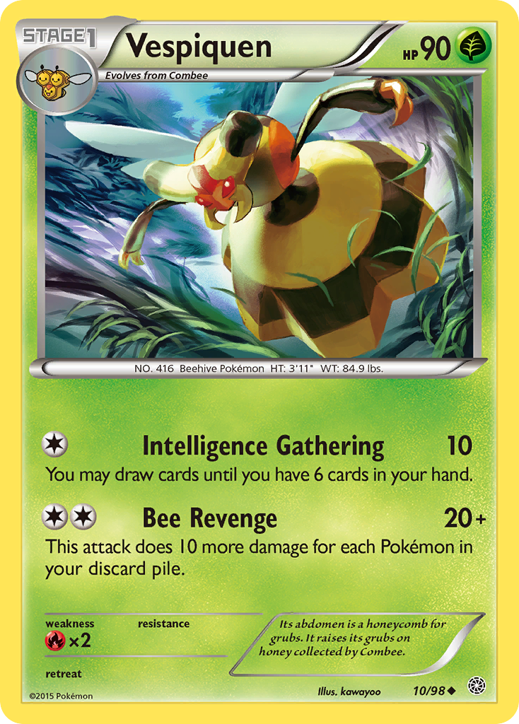 Vespiquen (10/98) [XY: Ancient Origins] | Amazing Games TCG