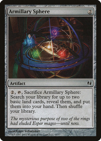 Armillary Sphere [Duel Decks: Venser vs. Koth] | Amazing Games TCG