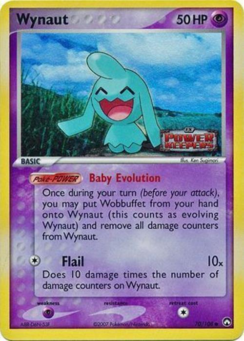 Wynaut (70/108) (Stamped) [EX: Power Keepers] | Amazing Games TCG