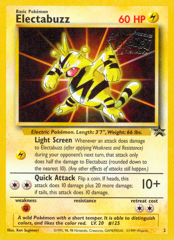 Electabuzz (2) [Wizards of the Coast: Black Star Promos] | Amazing Games TCG