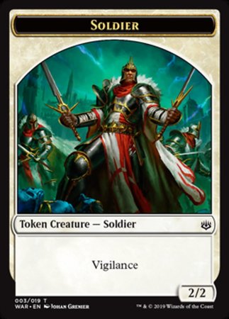 Soldier Token [War of the Spark Tokens] | Amazing Games TCG