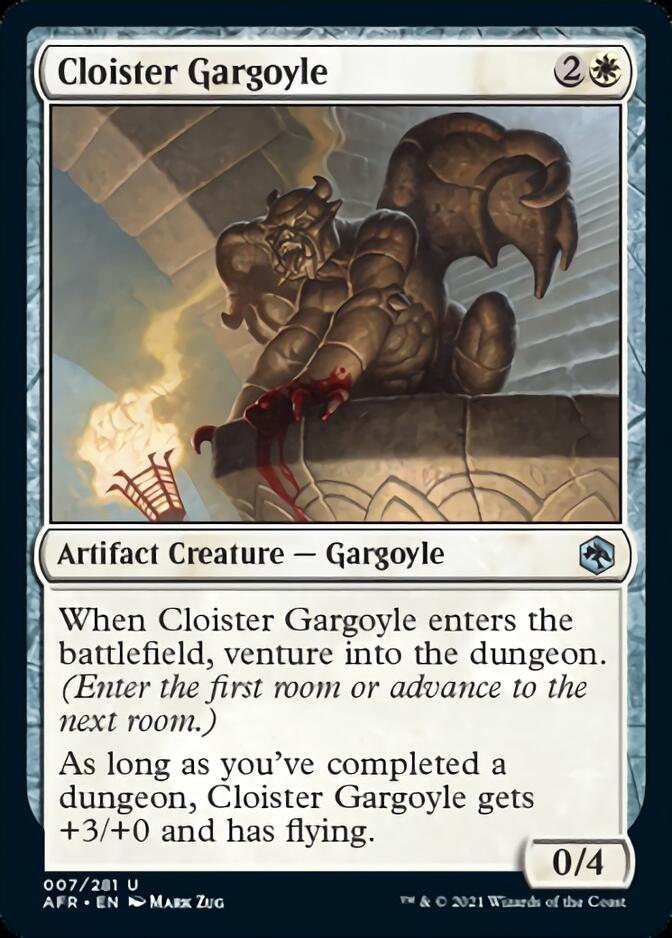 Cloister Gargoyle  [Dungeons & Dragons: Adventures in the Forgotten Realms] | Amazing Games TCG