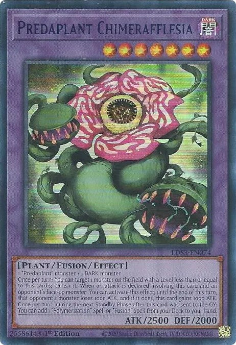 Predaplant Chimerafflesia (Blue) [LDS3-EN074] Ultra Rare | Amazing Games TCG