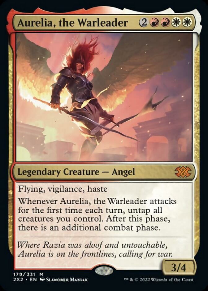 Aurelia, the Warleader [Double Masters 2022] | Amazing Games TCG