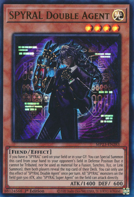 SPYRAL Double Agent [MP23-EN283] Ultra Rare | Amazing Games TCG