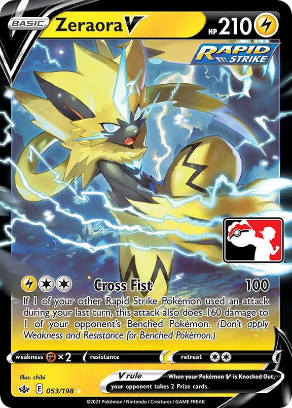 Zeraora V (053/198) [Prize Pack Series One] | Amazing Games TCG