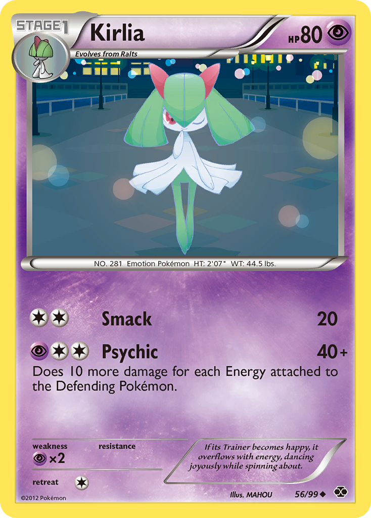 Kirlia (56/99) [Black & White: Next Destinies] | Amazing Games TCG