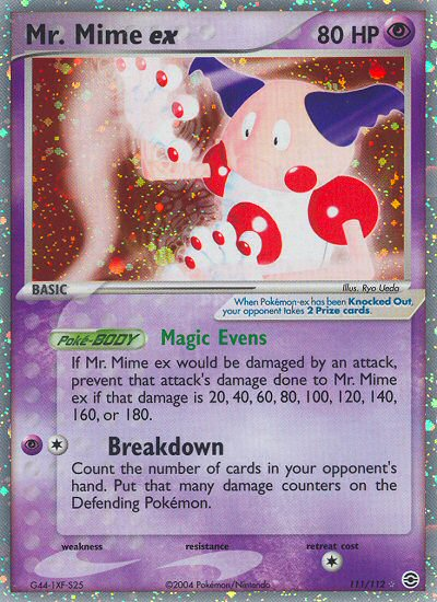 Mr. Mime ex (111/112) [EX: FireRed & LeafGreen] | Amazing Games TCG