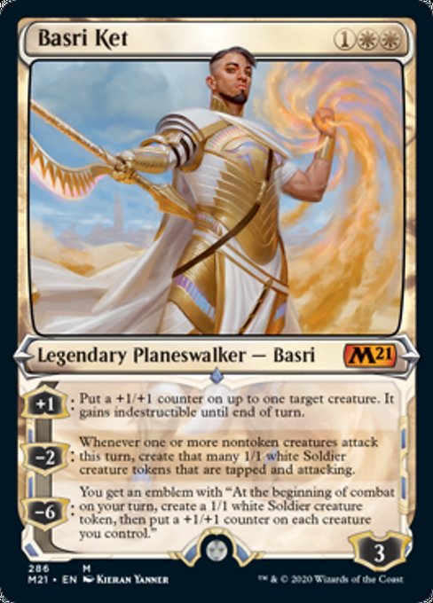 Basri Ket (Showcase) [Core Set 2021] | Amazing Games TCG