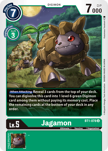 Jagamon [BT1-078] [Release Special Booster Ver.1.0] | Amazing Games TCG