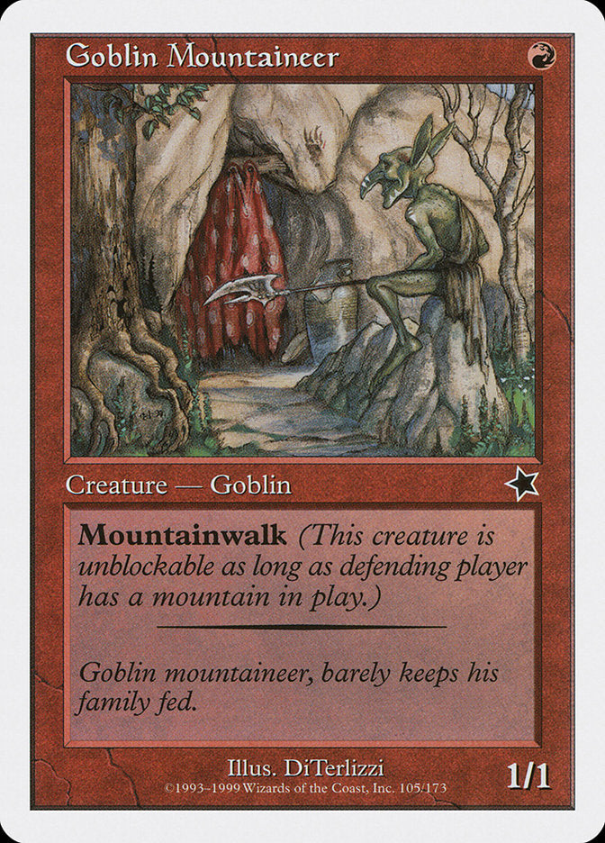 Goblin Mountaineer [Starter 1999] | Amazing Games TCG