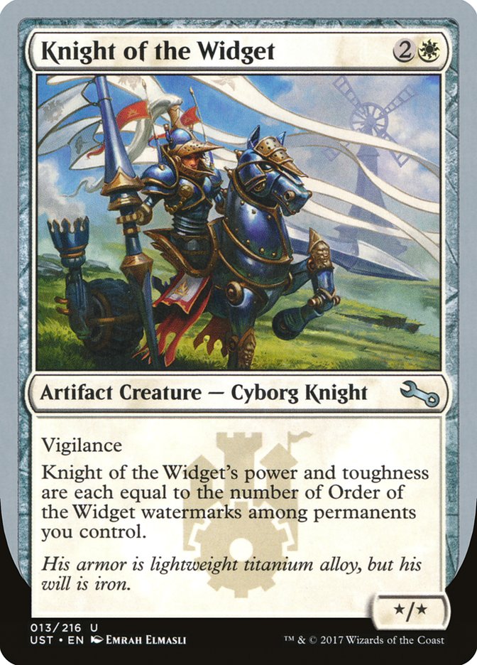 Knight of the Widget [Unstable] | Amazing Games TCG