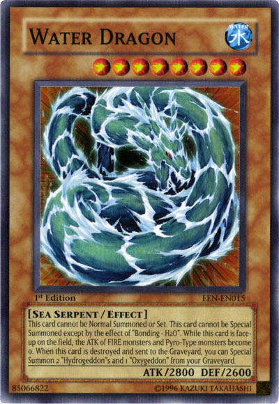 Water Dragon [EEN-EN015] Super Rare | Amazing Games TCG