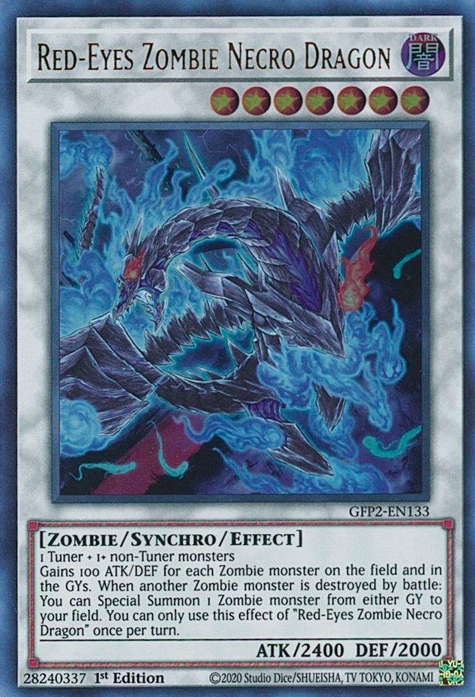 Red-Eyes Zombie Necro Dragon [GFP2-EN133] Ultra Rare | Amazing Games TCG