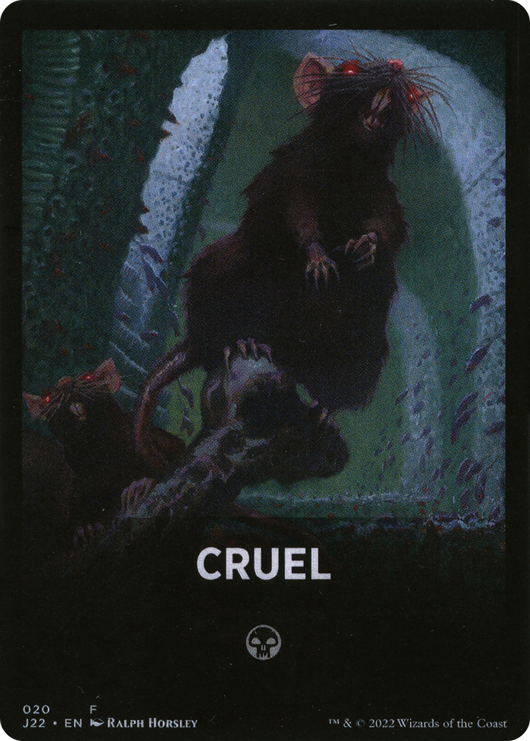 Cruel Theme Card [Jumpstart 2022 Front Cards] | Amazing Games TCG