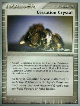 Cessation Crystal (74/100) (Intimidation - Tristan Robinson) [World Championships 2008] | Amazing Games TCG