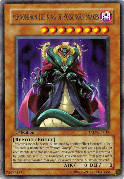 Vennominon the King of Poisonous Snakes [TAEV-EN014] Ultra Rare | Amazing Games TCG