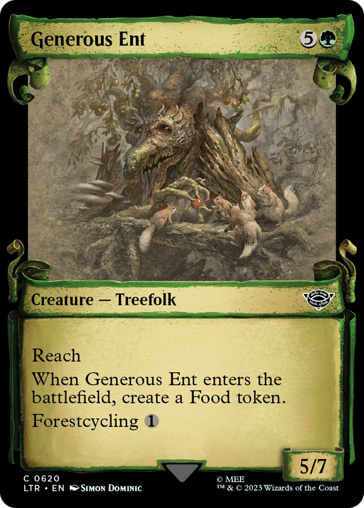 Generous Ent [The Lord of the Rings: Tales of Middle-Earth Showcase Scrolls] | Amazing Games TCG