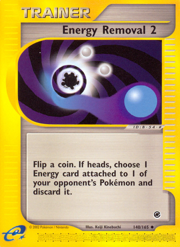 Energy Removal 2 (140/165) [Expedition: Base Set] | Amazing Games TCG