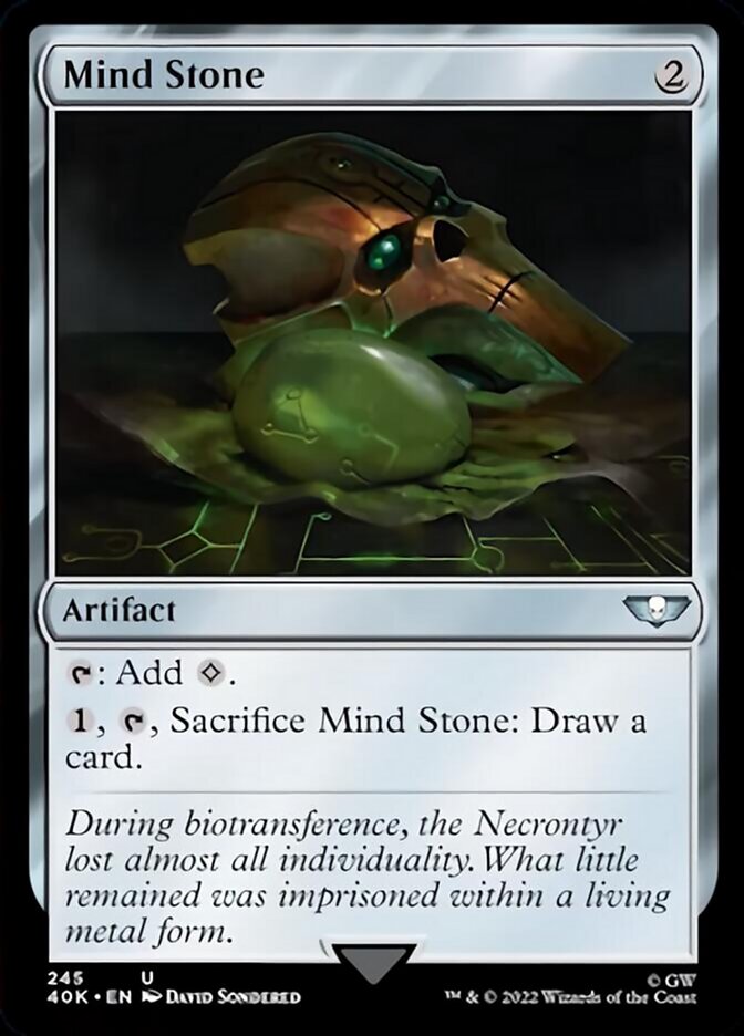 Mind Stone (245) (Surge Foil) [Universes Beyond: Warhammer 40,000] | Amazing Games TCG