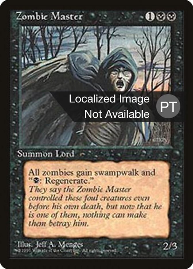 Zombie Master [Fourth Edition (Foreign Black Border)] | Amazing Games TCG