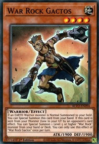 War Rock Gactos [BLVO-EN094] Super Rare | Amazing Games TCG