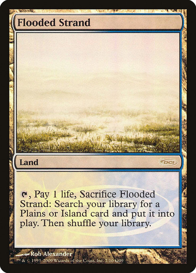 Flooded Strand [Judge Gift Cards 2009] | Amazing Games TCG
