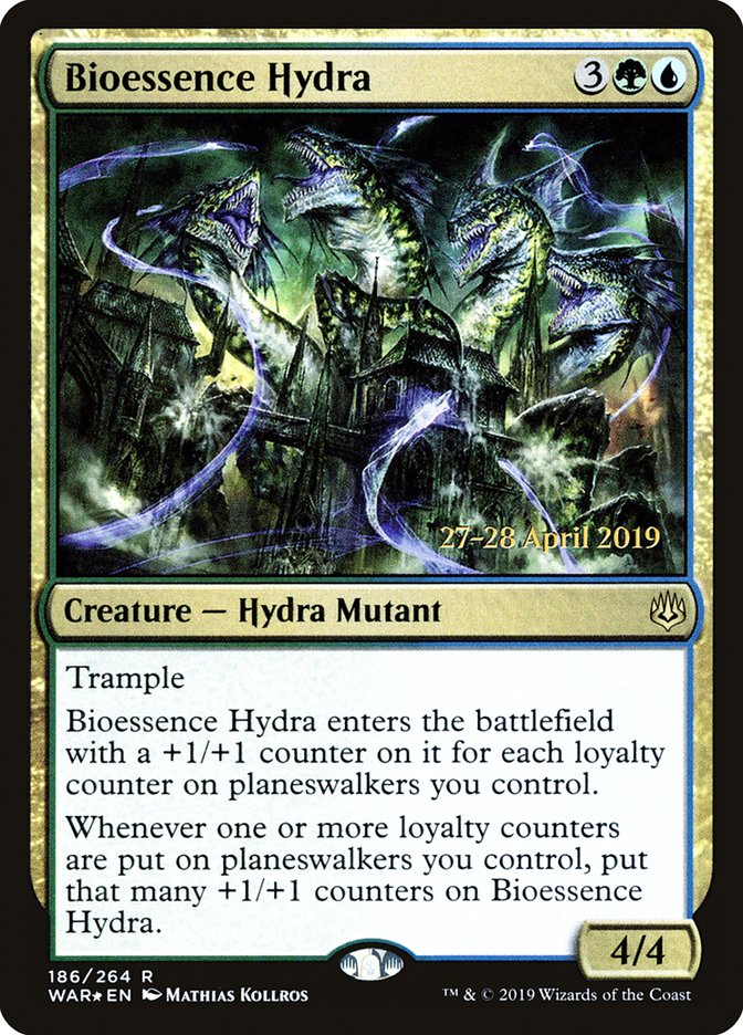 Bioessence Hydra  [War of the Spark Prerelease Promos] | Amazing Games TCG