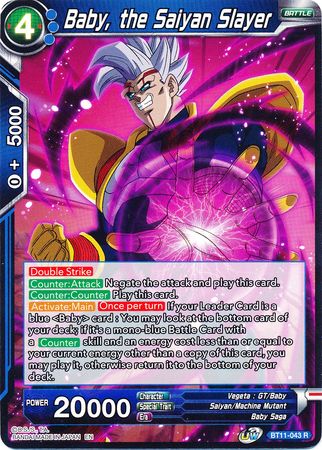 Baby, the Saiyan Slayer (BT11-043) [Vermilion Bloodline] | Amazing Games TCG