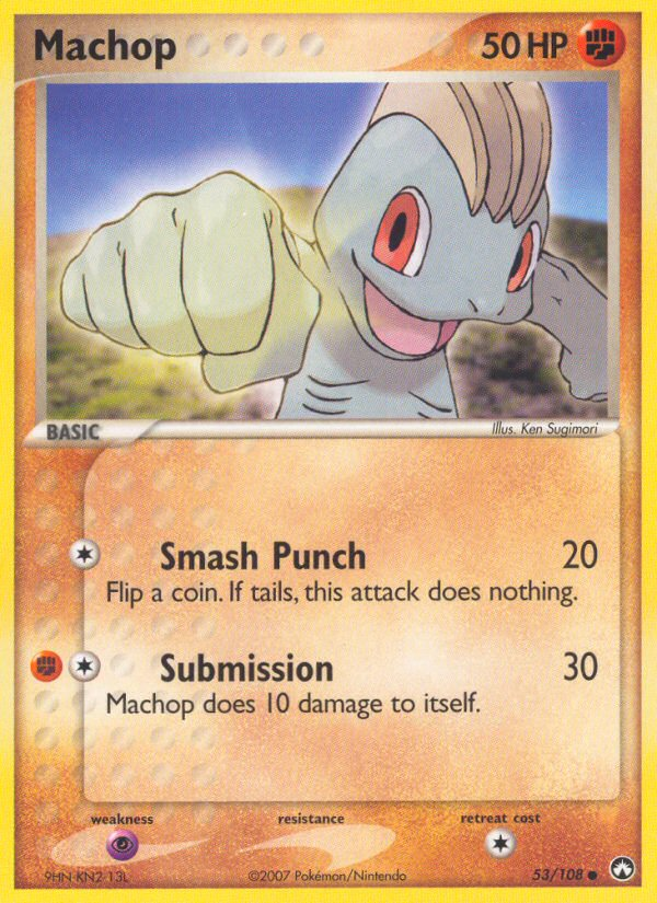 Machop (53/108) [EX: Power Keepers] | Amazing Games TCG